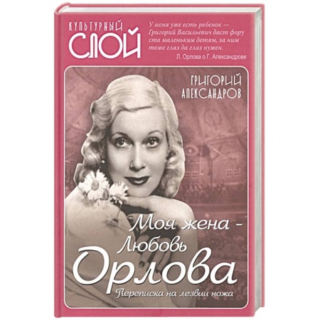 Мемуары, биографии, книга Моя жена - Любовь Орлова. Переписка на лезвии ножа