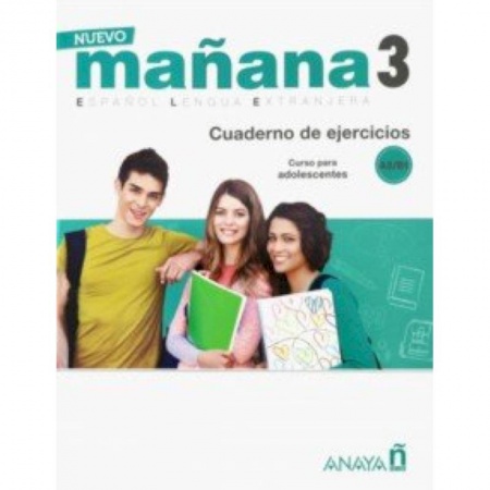 Изучение языков, книга Nuevo Manana 3. Cuaderno de Ejercicios A2/B1