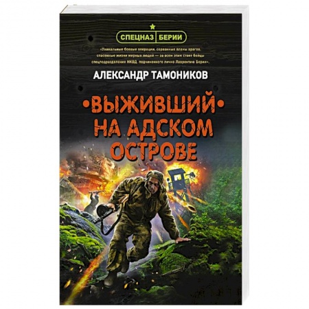 Детективы, триллеры, книга Выживший на адском острове