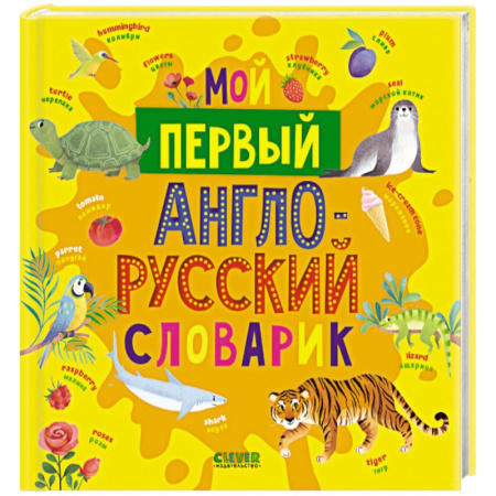 Дошкольникам, книга Мой первый англо-русский словарик