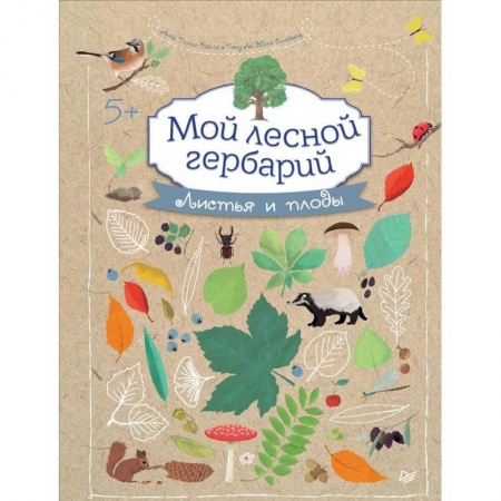 Познавательная литература, книга Мой лесной гербарий