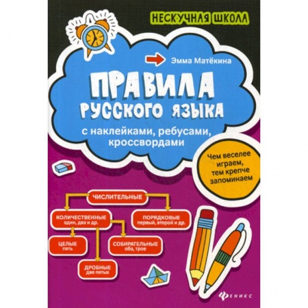 Школьникам и абитуриентам, книга Правила русского языка