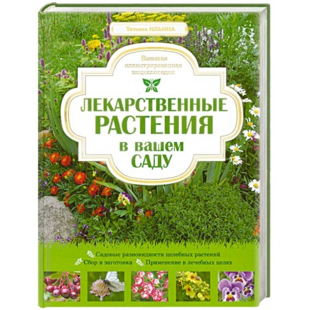 Книги, книга Лекарственные растения в вашем саду. Большая иллюстрированная энциклопедия