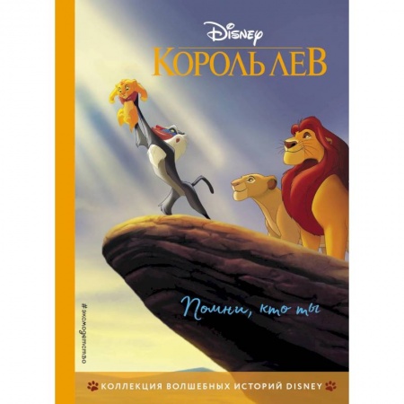 Герои мультфильмов и фильмов, книга Король Лев. Помни, кто ты. Книга для чтения с цветными картинками