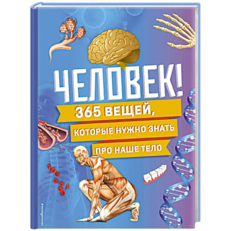 Познавательная литература, книга Человек! 365 вещей, которые нужно знать про наше тело