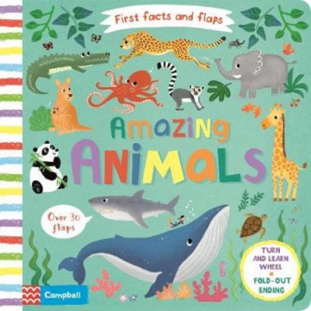 Изучение языков, книга Amazing Animals