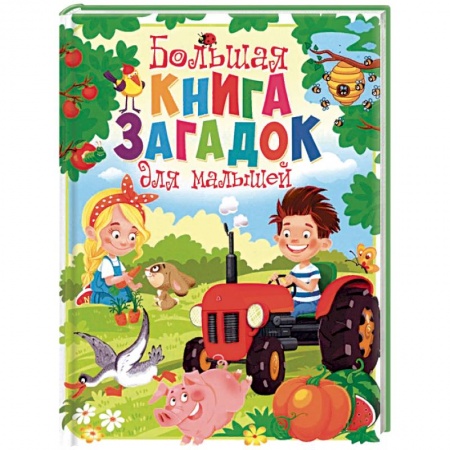 Книги для самых маленьких (0-3 года), книга Большая книга загадок для малышей