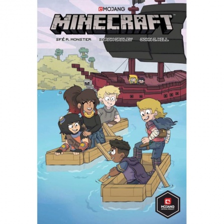 книга Minecraft. Том 2. Графический роман с доставкой по Франции Проза для детей, книга Minecraft. Том 2. Графический роман