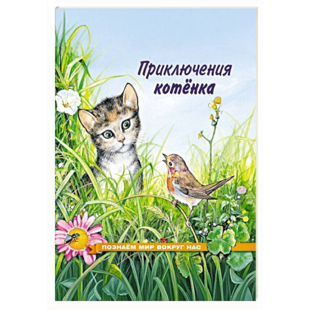 Познавательная литература, книга Приключения котенка