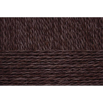 Овечья шерсть. Цвет 251-Коричневый. 10x100 г.