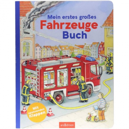 Изучение языков, книга Mein erstes grosses Fahrzeuge Buch