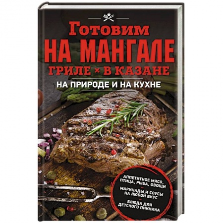 Шашлыки. Барбекю. Гриль. Блюда для пикника, книга Готовим на мангале, гриле, в казане. На природе и на кухне