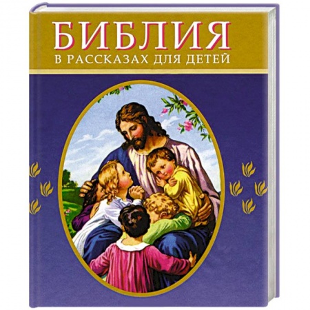 Книги, книга Библия  в рассказах для детей (синяя)