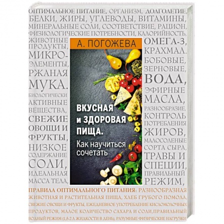 Книги, книга Вкусная и здоровая пища. Как научиться сочетать?