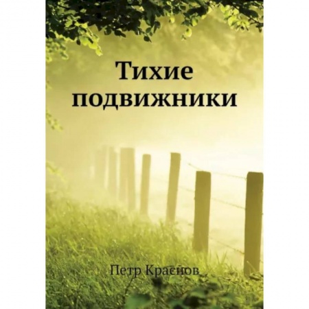 Классика, современная литература, книга Тихие подвижники