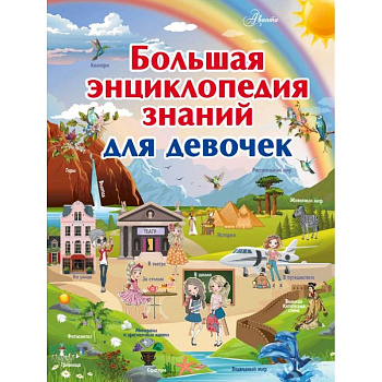 Большая энциклопедия знаний для девочек Большая энциклопедия знаний для девочек