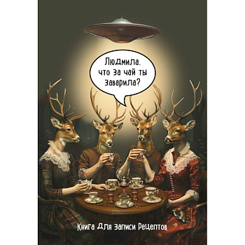Книга для записи рецептов. Людмила, что за чай ты заварила? Книга для записи рецептов. Людмила, что за чай ты заварила?