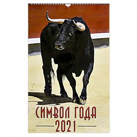 Книги, книга 2021 Календарь на спирали Символ года 2