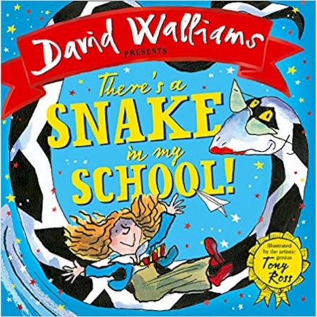 Изучение языков, книга There's a Snake in My School! Board book