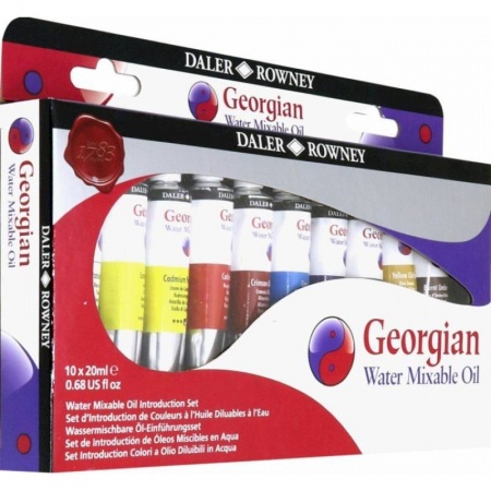 Публицистика, книга Масло водо-размываемое 10 цветов, 20 мл