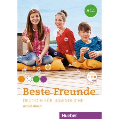 Изучение языков, книга Beste Freunde. Deutsch fur Jugendliche. Arbeitsbuch. A1.1 (+CD)