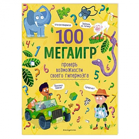 Досуг, творчество и кулинария, книга 100 мегаигр. Проверь возможности своего гипермозга!