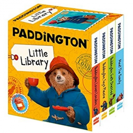 Изучение языков, книга Paddington Little Library. 4 board book set. Film tie-in