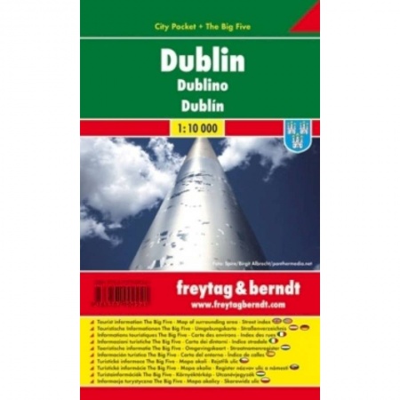 Книги, книга Dublin City pocket +The big Five 1:10000