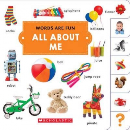 Изучение языков, книга All About Me (board book)