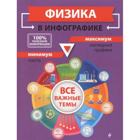 Школьникам и абитуриентам, книга Физика в инфографике