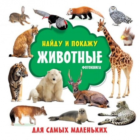 Познавательная литература, книга Животные. Фотокнига