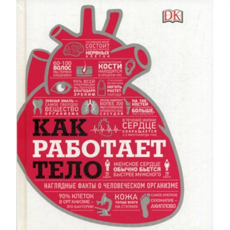 Познавательная литература, книга Как работает тело
