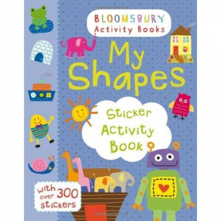 Книги, книга My Shapes Sticker Activity Book