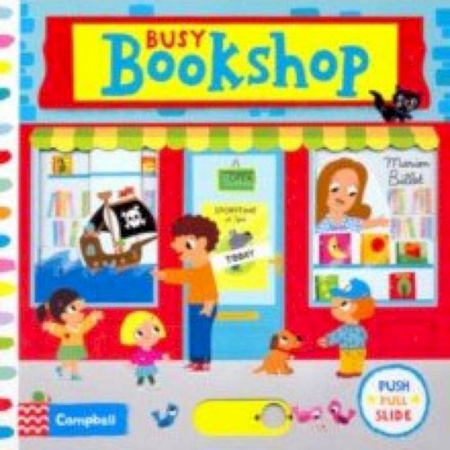 Изучение языков, книга Busy Bookshop (board book)