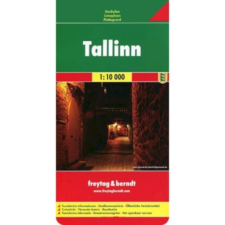 Книги, книга Таллин. Карта. Tallinn. 1:10 000