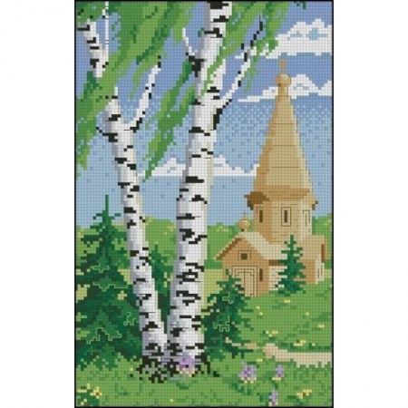 Классика, современная литература, книга Набор для вышивания крестом F234 26x40 см