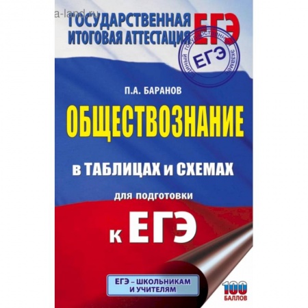 Школьникам и абитуриентам, книга ЕГЭ. Обществознание в таблицах и схемах для подготовки к ЕГЭ