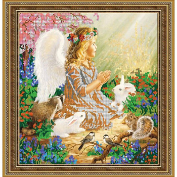 «Светлица» набор для вышивания бисером №091 «Лучик света» бисер Чехия 38,1x39,7см