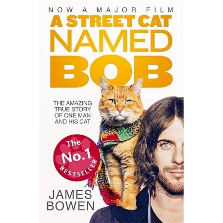Изучение языков, книга A Street Cat Named Bob. How one man and his cat found hope on the streets