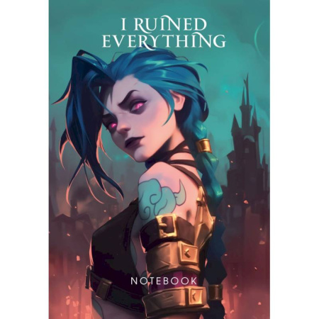I ruined everything. Notebook (первое оформление)