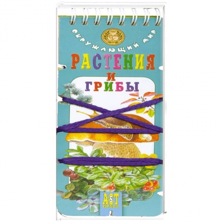 Познавательная литература, книга Растения и грибы