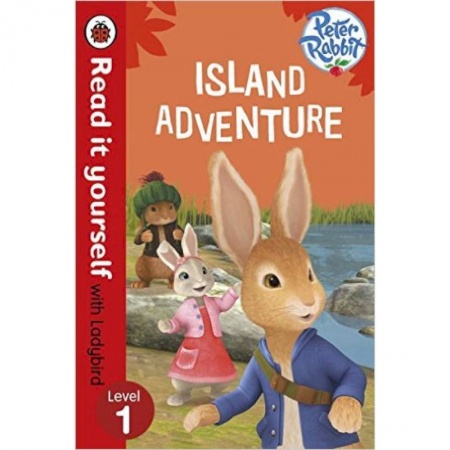 Изучение языков, книга Peter Rabbit. Island Adventure