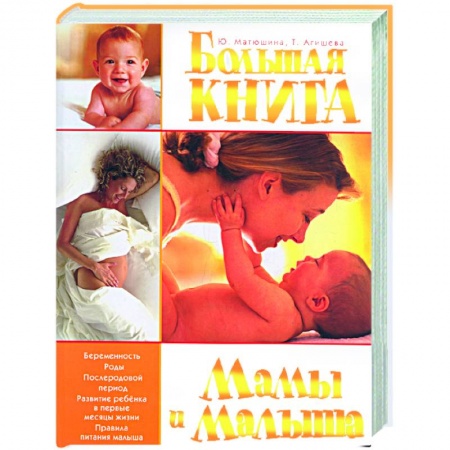 Книги, книга Большая книга мамы и малыша