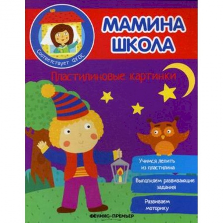 Досуг, творчество и кулинария, книга Пластилиновые картинки. ФГОС