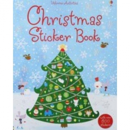 Изучение языков, книга Christmas Sticker Book
