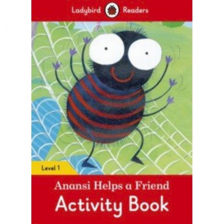 Изучение языков, книга Anansi Helps a Friend Activity Book
