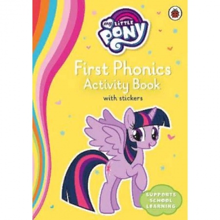 Изучение языков, книга My Little Pony First Phonics Activity Book