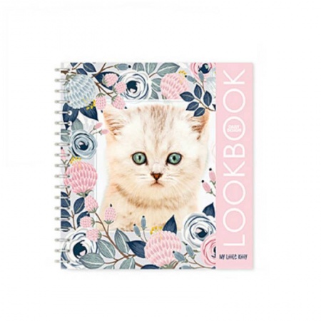 Досуг, творчество и кулинария, книга Альбом 'My Little Kitten' (с наклейками)