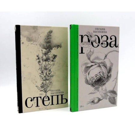 Классика, современная литература, книга Роза. Степь (комплект из 2-х книг)
