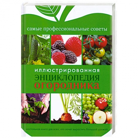 Книги, книга Иллюстрированная энциклопедия огородника